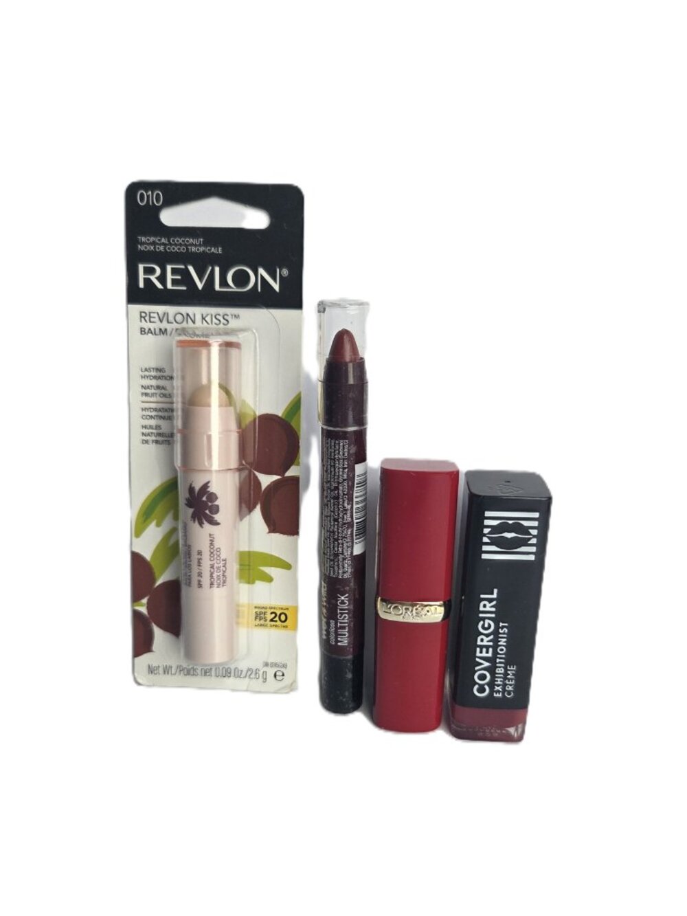 10pc NEW Makeup Lot Covergirl L'Oreal Revlon Wet n Wild + Sephora Bag! - Picture 5 of 9